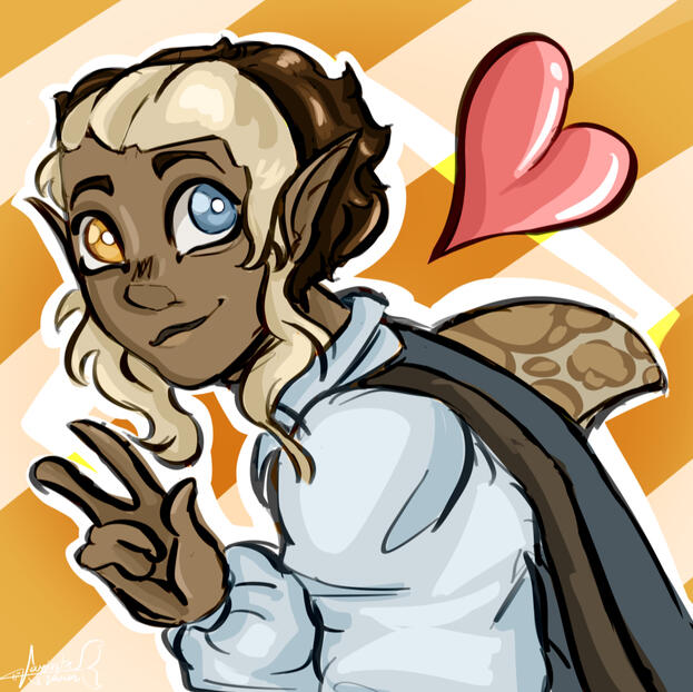 Fanart of SpriteBoba&#39;s OC